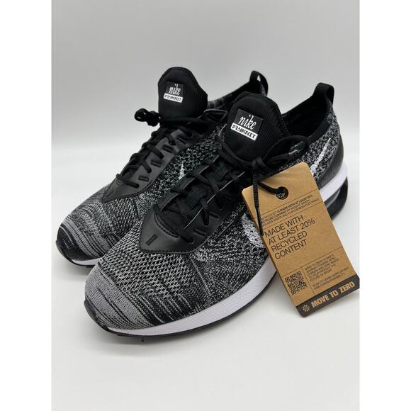 Nike Women's Air Max Flyknit Racer Sneakers Black DM9073-001 Size 9.5 NEW. - Picture 7 of 12